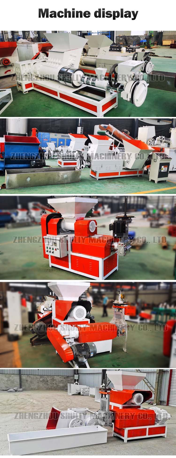 Foam Recycling Machine factory photo Foam Recycling Machine factory photo