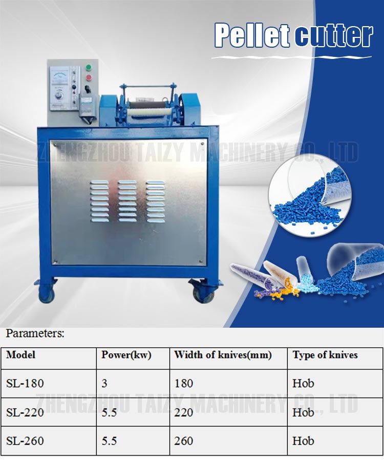 Plastic pellet cutter Plastic pellet cutter