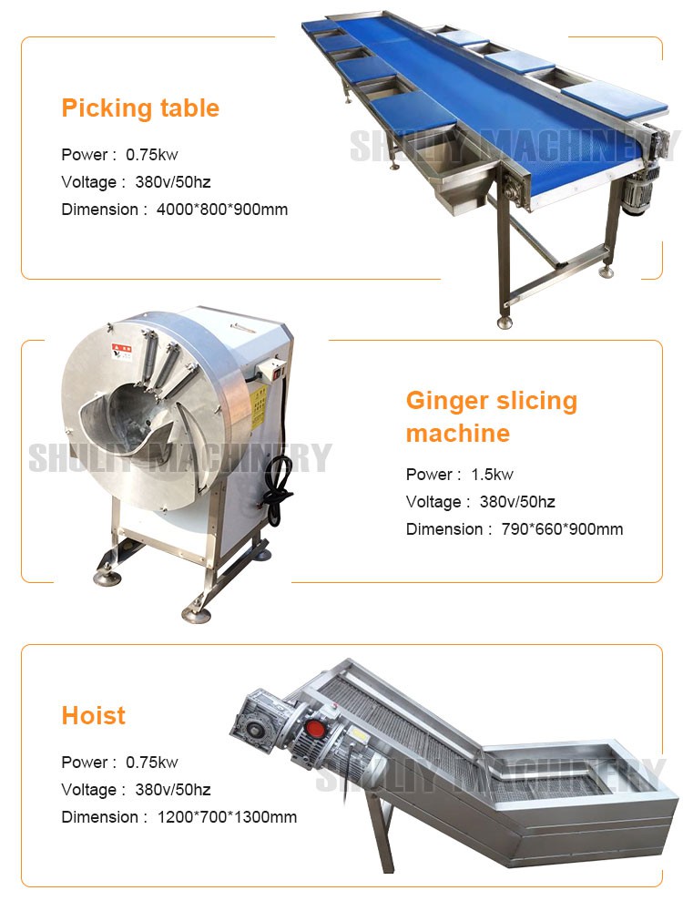 Ginger powder production line Ginger powder production line